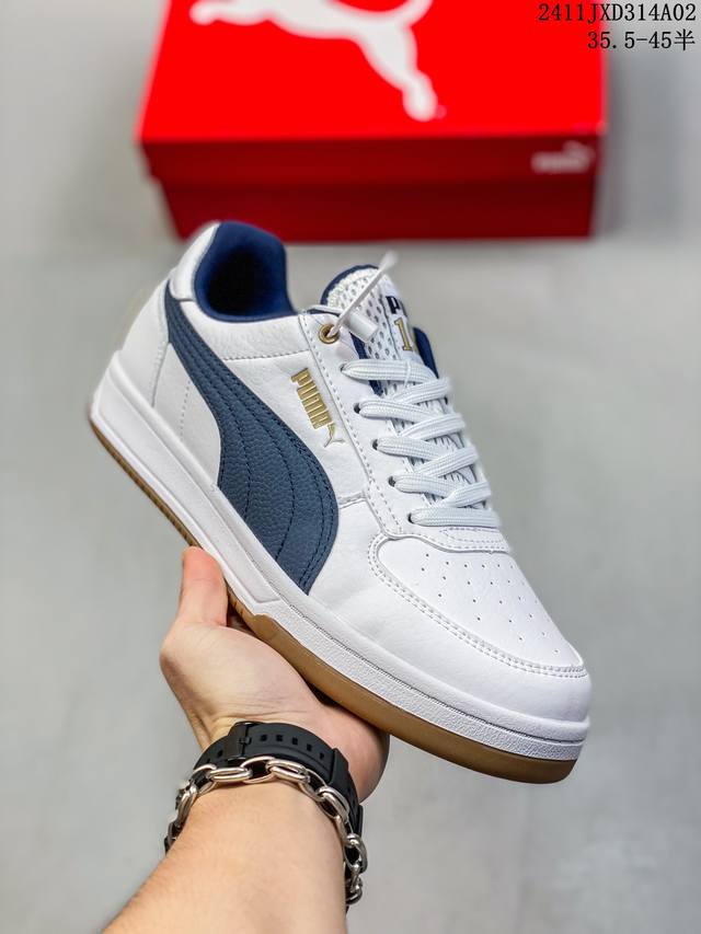 公司级马彪 Puma Caven 2.0 Retro Club复简古 约便轻低帮运休动板闲鞋 号货:395082 01 尺码:35.5 36 37 37.5 3