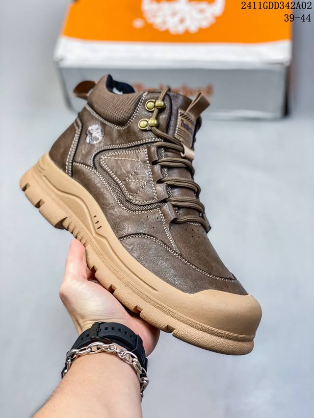 顶级Timberland 天伯伦经典款大黄靴 纯原代工厂版本 胎牛皮防水 原厂宝元出品 独立紫光防伪 电脑车线 四线并齐 完全还原正品工艺 所有细节 包装 配件