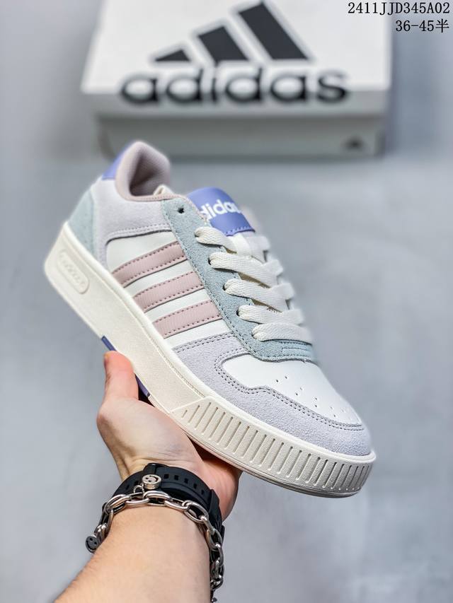 阿迪达斯Adidas Originals 学院系列 面包风经典复古低帮百搭休闲运动板鞋 货号:JR7890 尺码:如图 编码：11JJD345A02