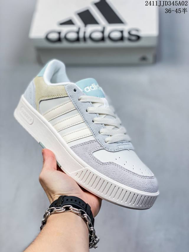 阿迪达斯Adidas Originals 学院系列 面包风经典复古低帮百搭休闲运动板鞋 货号:JR7890 尺码:如图 编码：11JJD345A02