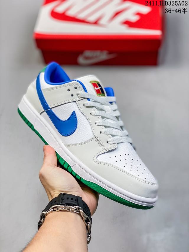 公司级带半码 耐克Nike SB Dunk Low 扣篮系列复古低帮休闲运动滑板板鞋。采用脚感柔软舒适ZoomAir气垫，有效吸收滑板等极限运动在落地时带来的冲