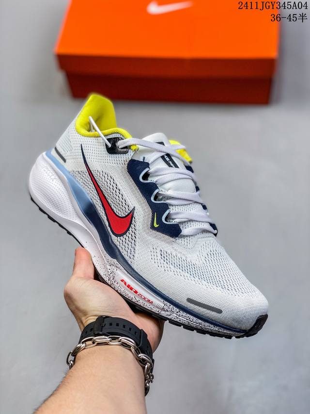 36-45 36-40半码 Nike 飞马新鞋 触感柔软，质感升级！随着“耐克 蓝图 系列”在巴黎的盛大发布，全新一代 登月41代 Nike Pegasus 4