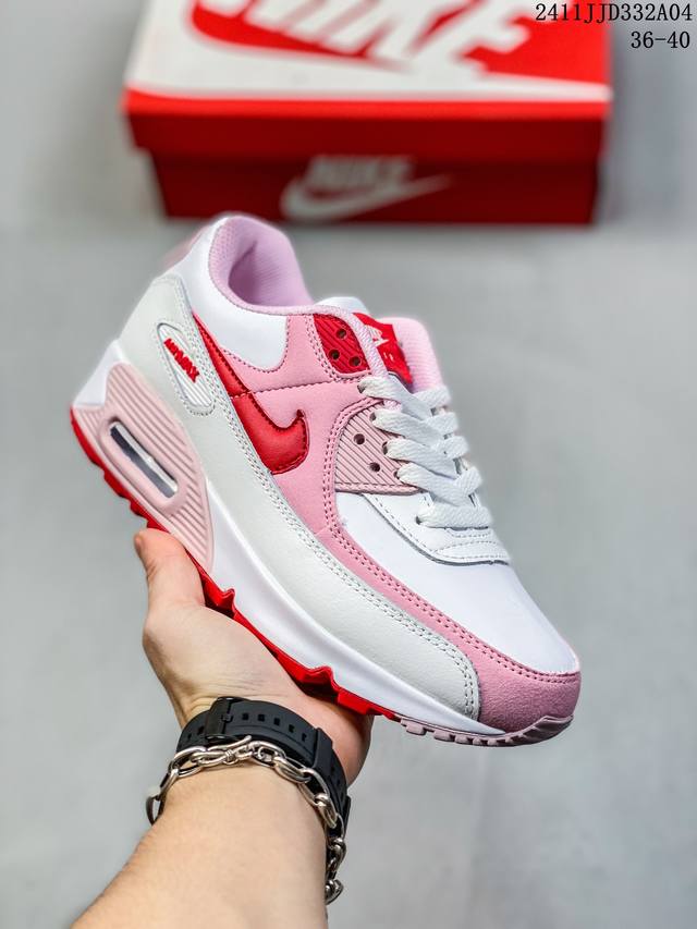 公司级Nike Air Max 90初代系列低帮复古气垫百搭休闲运动慢跑鞋 货号:HF3835- 尺码：36-40 36-45 编码：11JJD332A04