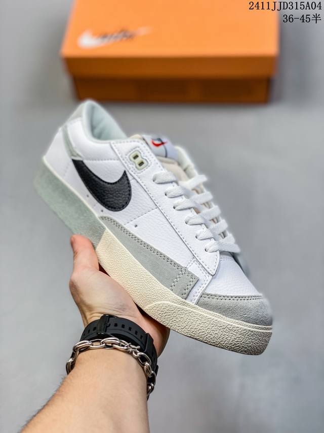 特价开拓者系列 SB Zoom Blazer 情侣珊瑚红滑板鞋 尺码：36-45半 编码：11JJD315A04