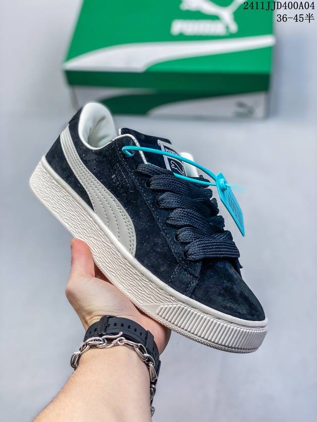 彪马PUMA Suede XL 百搭单品 简约大方的造型设计，给人以随性休闲的时尚格调，穿着舒适轻便，运动灵活自如，满足日常个性穿搭 货号：308220 01