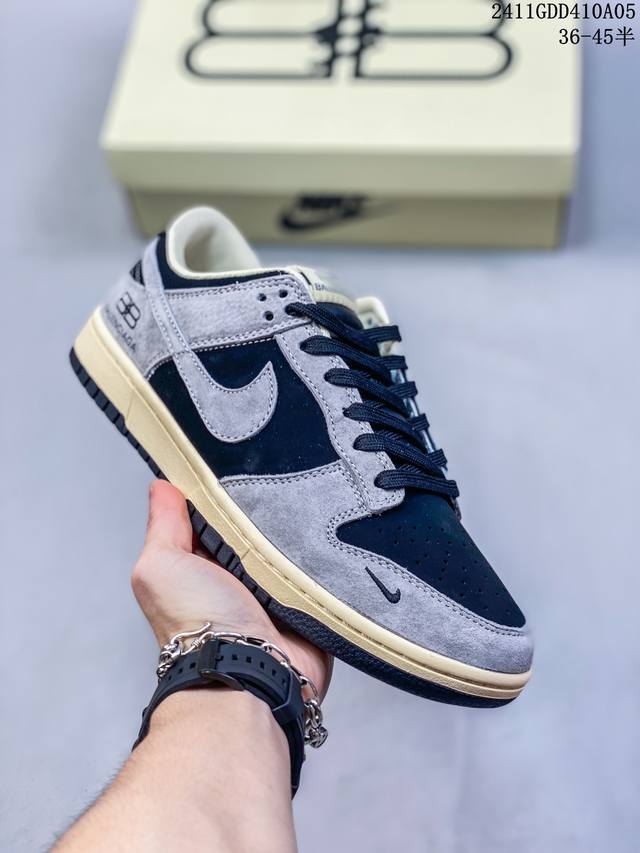 公司级带半码 耐克Nike SB Dunk Low 扣篮系列复古低帮休闲运动滑板板鞋。采用脚感柔软舒适ZoomAir气垫，有效吸收滑板等极限运动在落地时带来的冲