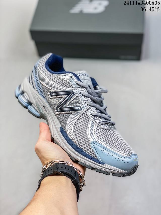 New Balance 860V2系列低帮经典复古老爹风休闲运动慢跑鞋 货号:ML860KR2 尺码:36 37 37.5 38 38.5 39.5 40 40