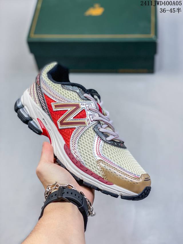 New Balance 860V2系列低帮经典复古老爹风休闲运动慢跑鞋 货号:ML860KR2 尺码:36 37 37.5 38 38.5 39.5 40 40