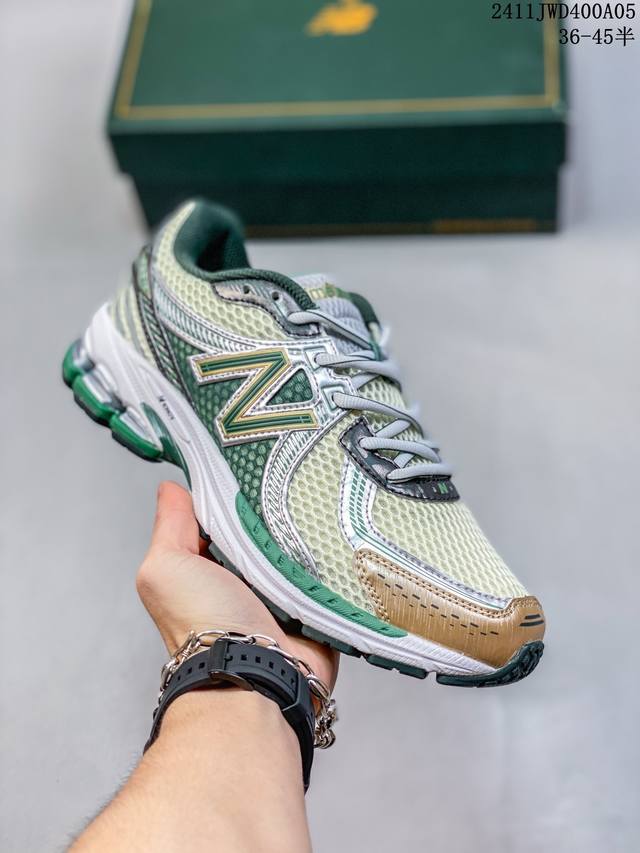 New Balance 860V2系列低帮经典复古老爹风休闲运动慢跑鞋 货号:ML860KR2 尺码:36 37 37.5 38 38.5 39.5 40 40