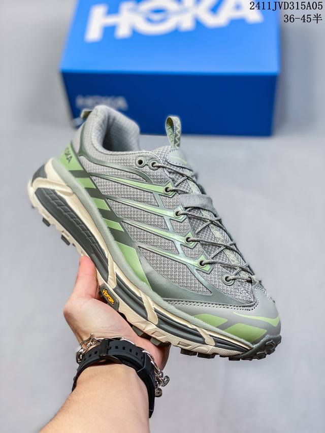 Hoka Mafate Sed Three 2 玛法特 超轻厚底轻量山地跑步鞋 尺码：36-45半 编码：11JVD315A05