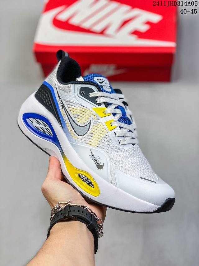 公司级NIKE AIR WINFLO V2登月 网面休闲跑步鞋，超轻耐磨缓震 时尚休闲 健身运动 马拉松跑步鞋 货号:DA9836-004 尺码:40-45 编