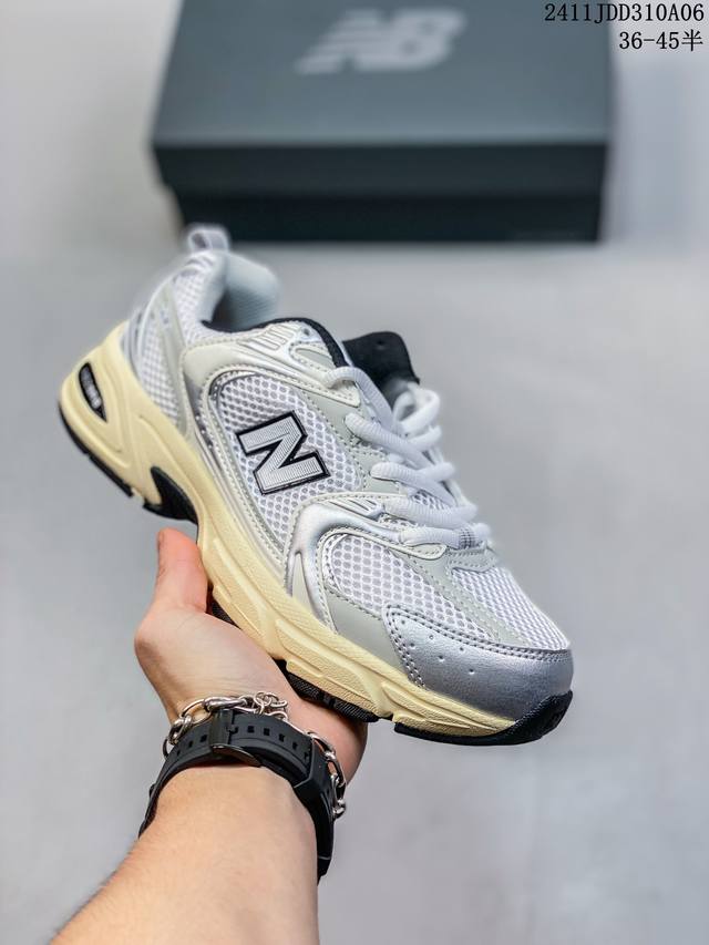 真标New Balance MR530系列复古老爹风网布跑步休闲运动鞋 货号:MR530TA 尺码:36 37 37.5 38 38.5 39.5 40 40.