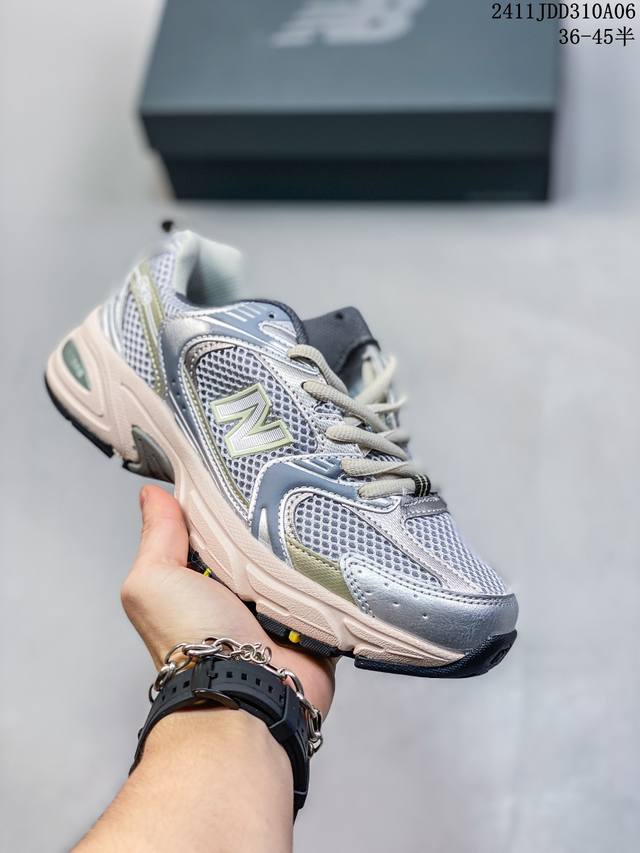 真标New Balance MR530系列复古老爹风网布跑步休闲运动鞋 货号:MR530TA 尺码:36 37 37.5 38 38.5 39.5 40 40.