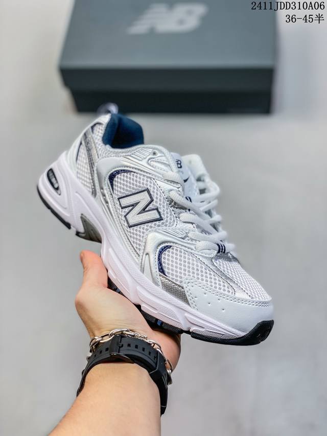 真标New Balance MR530系列复古老爹风网布跑步休闲运动鞋 货号:MR530TA 尺码:36 37 37.5 38 38.5 39.5 40 40.