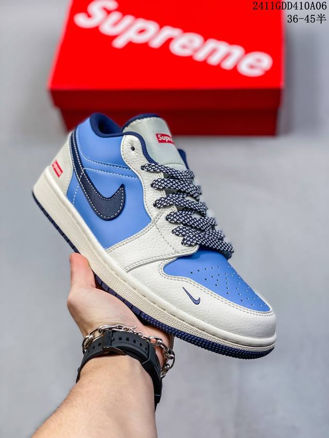 公司级Air Jordan 1 Low AJ1乔1低帮休闲板鞋 同步官方配色 市场唯一独家头层皮打造 原鞋原档案开发 原厂皮料 原档冲孔鞋头 正确满胶鞋垫 四线