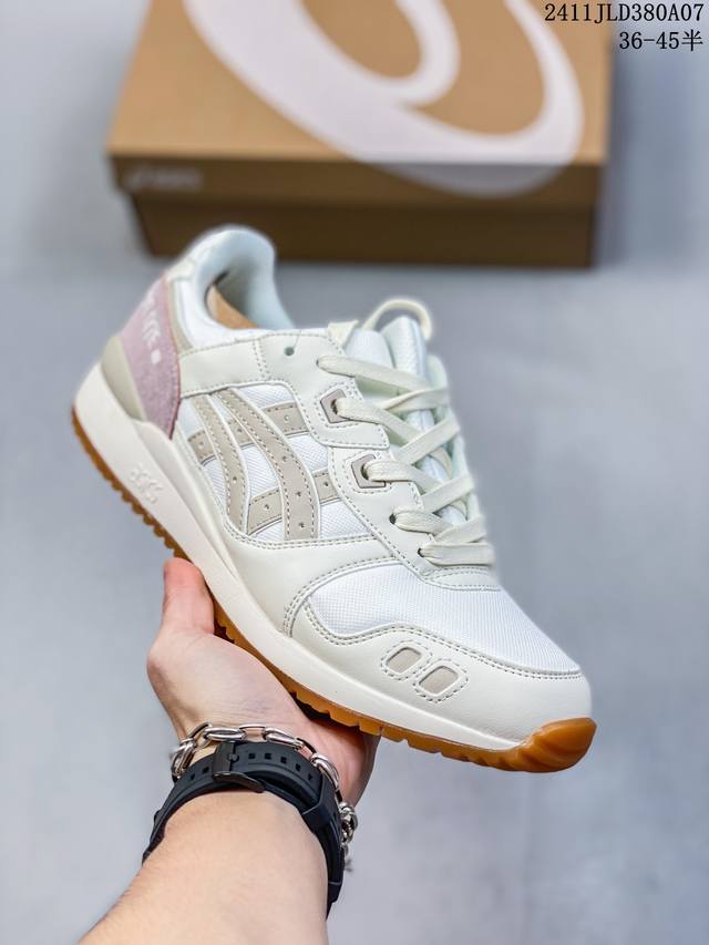 公司级带半码Asics Gel-Lyte III OG 亚瑟士运动休闲透气专业跑鞋 货号： 1A530- 尺码：36 37 37.5 38 39 39.5 40