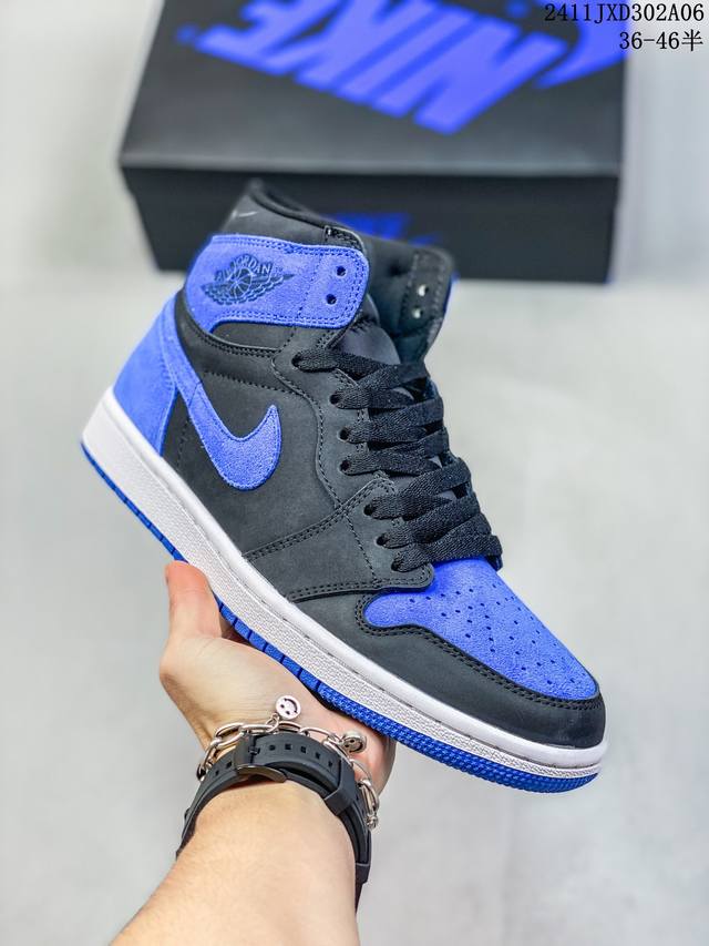 公司级NIKE Air Jordan 1 Retro High AJ1乔丹一代高帮经典复古文化休闲运动篮球鞋 货号:CD4487 尺码:36 36.5 37.5