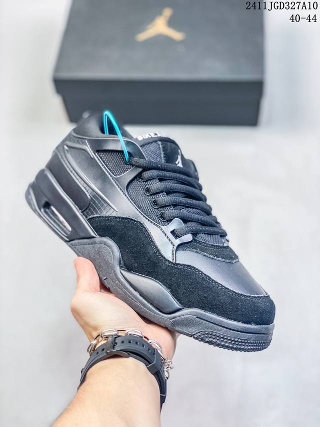 耐克 Nike Air Jordan 4 Retro OG 低帮 迈克尔 乔丹AJ4代乔4 复古休闲运动文化篮球鞋。中底延续前作使用了分离式后掌可视化 Air