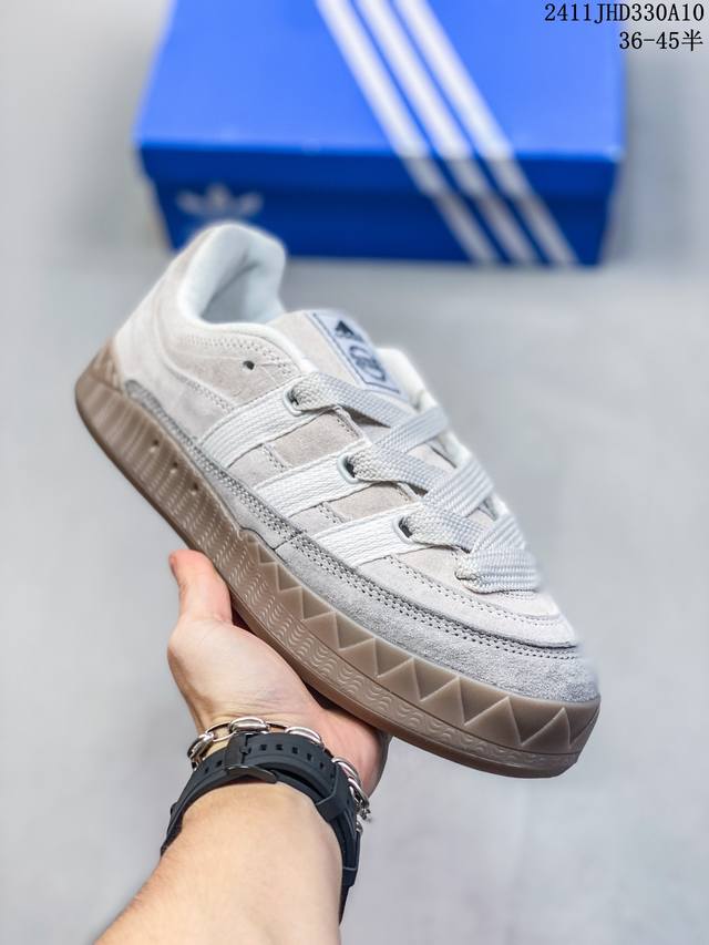 Adidas Originals Adimatic 复古鲨鱼面包鞋美拉德板鞋IE2224 尺码36-45半 11JHD330A10