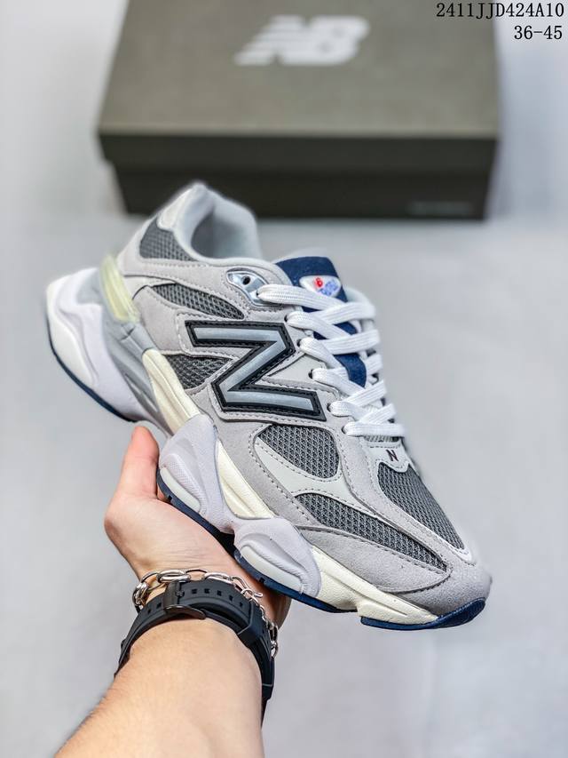 特价 New Balance 公司级版本 NB9060 联名款 复古休闲运动慢跑鞋 鞋款灵感源自设计师本人对夏日的怀日回忆。鞋面大身由空间双格及磨砂鞋面拼接而生