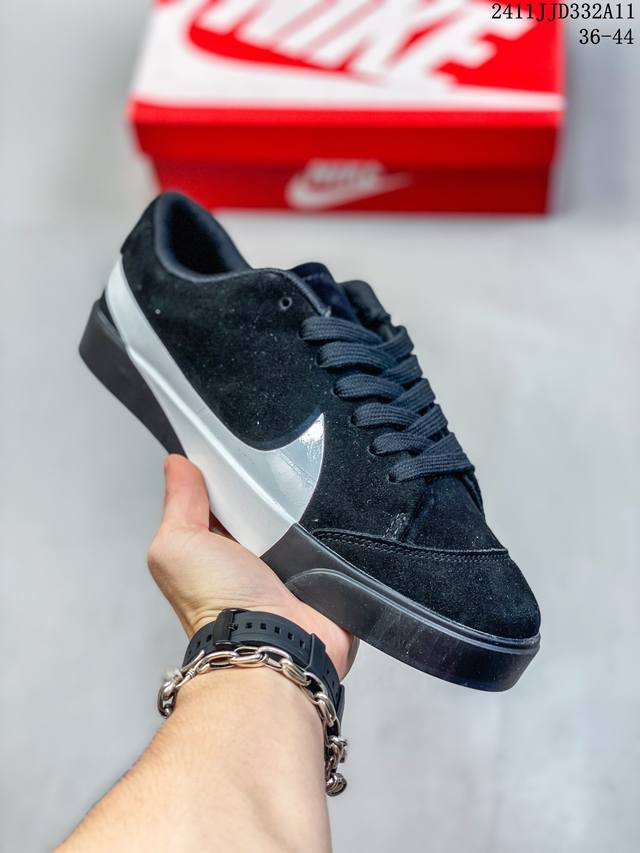 Nike Blazer XS 百搭单品 Nike 在8、90年代大勾耐克推出的篮球鞋款除了经典的 Air Force 1 与 Dunk 之外，Blazer 也是