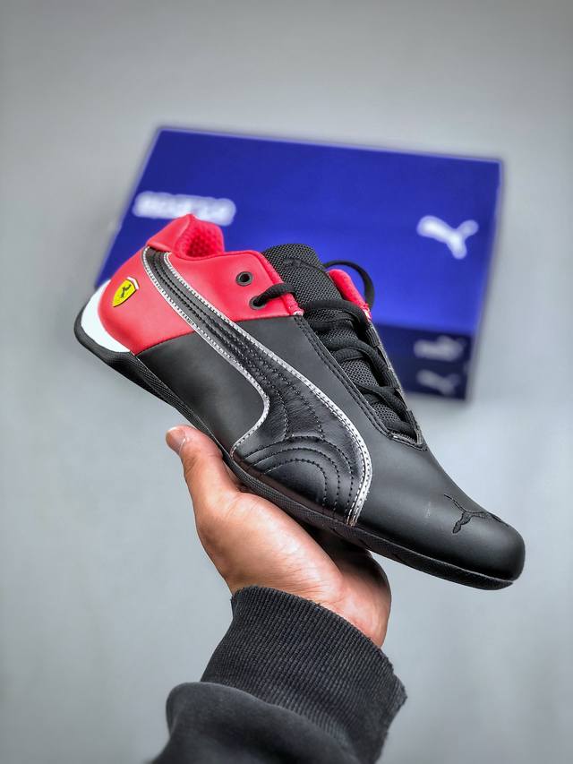 Sparco x Puma Future 彪马圆头系带牛皮织物低帮生活休闲鞋 307889-03 尺码：36 37 37.5 38 38.5 39 40 40.