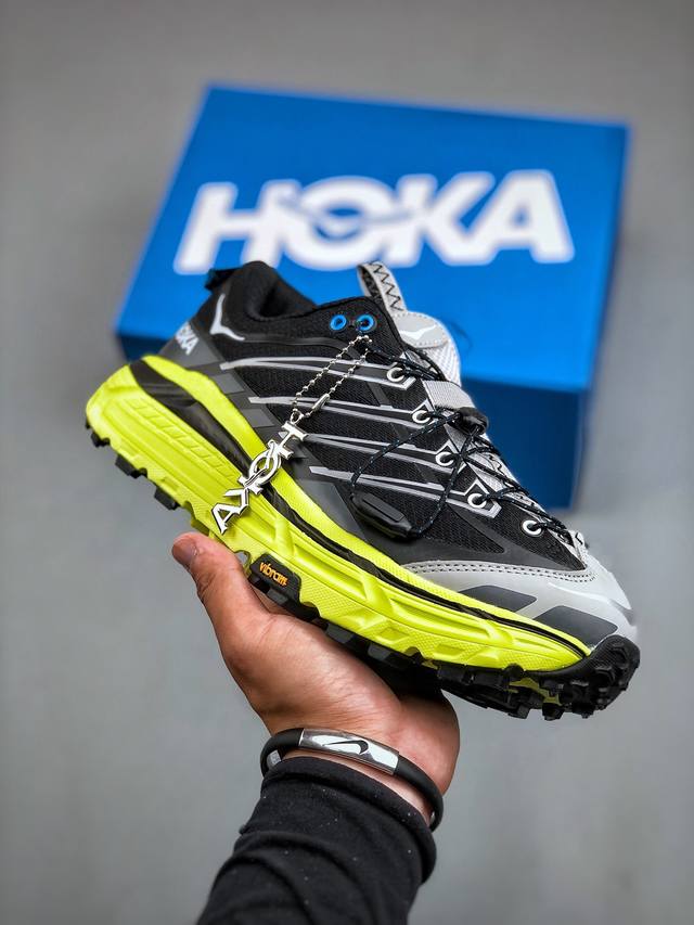 Hoka Mafate Three 2 马法特二代超轻厚底轻量山地跑步鞋 1141572 #轻量化材料Fresh Foam。超轻量中底全部用料过3C认证！ 滚动