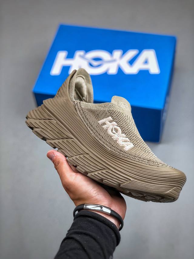 HOKA ONE ONE Restore TC 一脚蹬徒步舒适缓震运动鞋 1134532 尺码：36-45 半