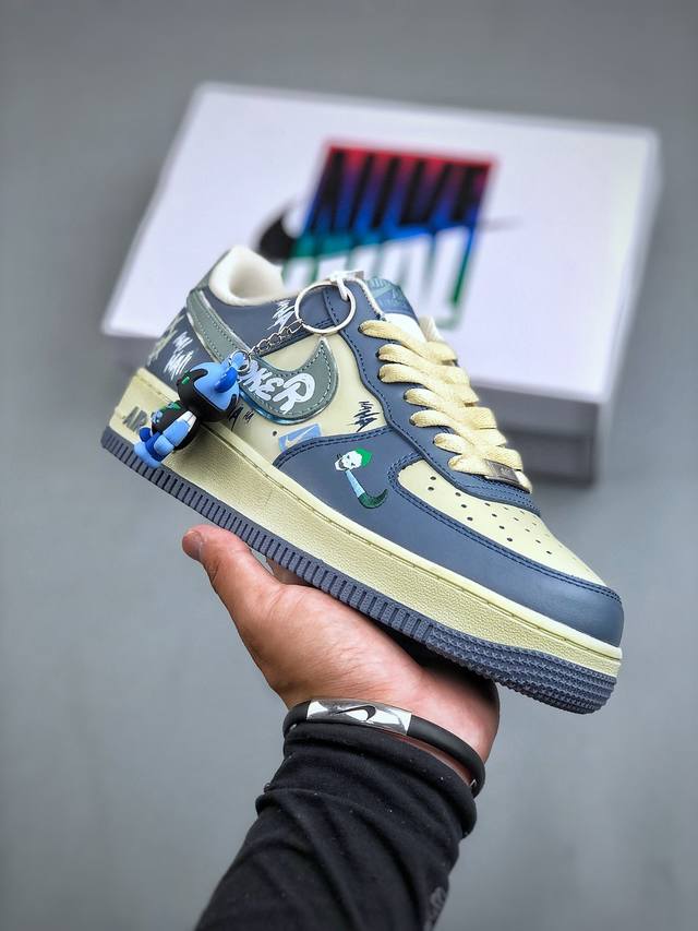 Nike Air Force 1 Low Ghost Fire Clown 万圣节主题系列 鬼火小丑 空军一号低帮休闲运动板鞋 XL2321-333 #鬼火小丑