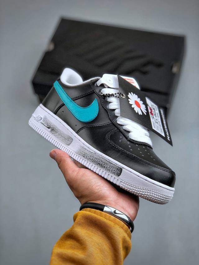 NIKE AIR FORCE 1‘07 权志龙小雏菊3.0 原楦头原纸板 打造纯正低帮空军版型专注外贸渠道 全掌内置蜂窝气垫 原盒配件 原厂中底钢印、拉帮完美