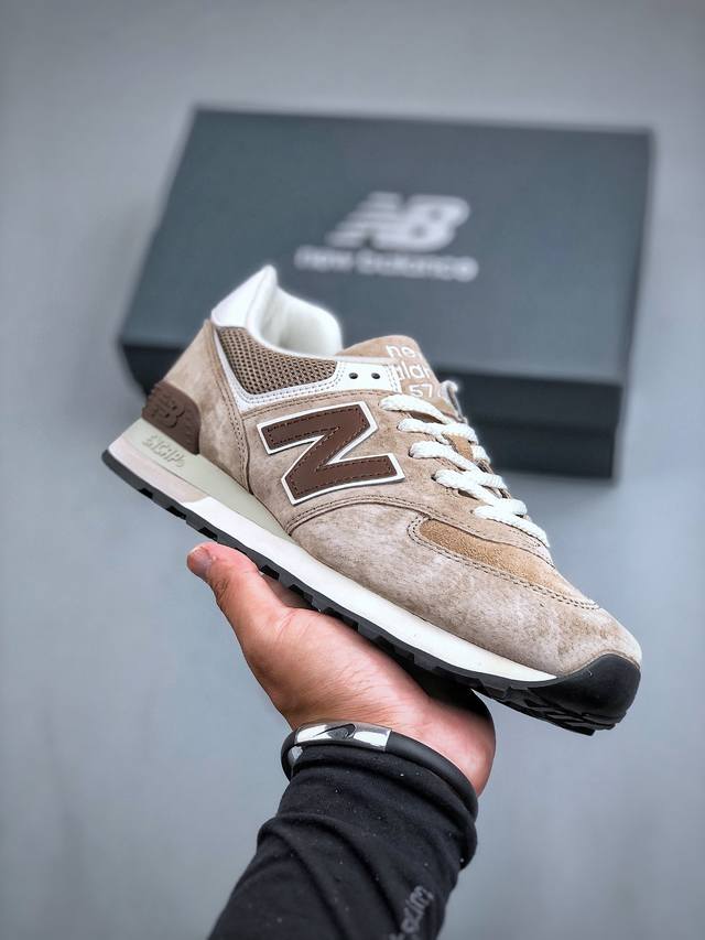 New Balance 574 复古单品纯原批次 New Balance 新百伦 574 复古运动休闲跑步鞋 原版楦型 ENCAP缓震中底技术对比正品 货号：U