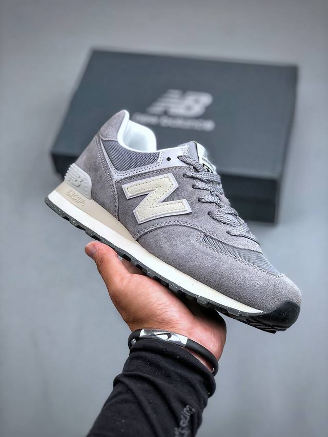 New Balance 574 复古单品纯原批次 New Balance 新百伦 574 复古运动休闲跑步鞋 原版楦型 ENCAP缓震中底技术对比正品 货号：U