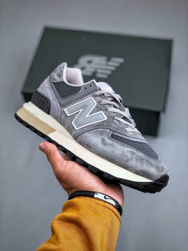 NB新百伦New Balance U574 低帮复古休闲运动慢跑鞋 公司级版本采用猪巴革组合网织物鞋面材质全新4层组合独立私模大底 2024全新574二代升级版