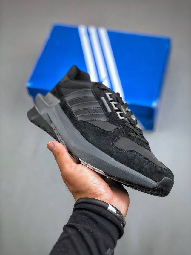 阿迪达斯Adidas Treziod PT 特雷泽PT系列低帮复古厚底休闲运动慢跑鞋 货号H03711 尺码：36-45 半