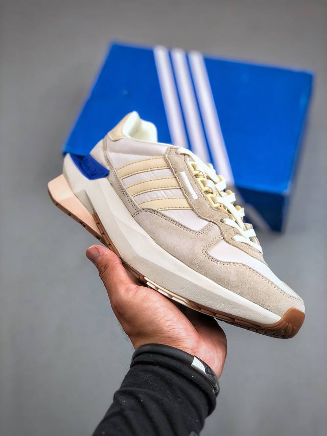 阿迪达斯Adidas Treziod PT 特雷泽PT系列低帮复古厚底休闲运动慢跑鞋 货号 IE4237 尺码：36-45 半