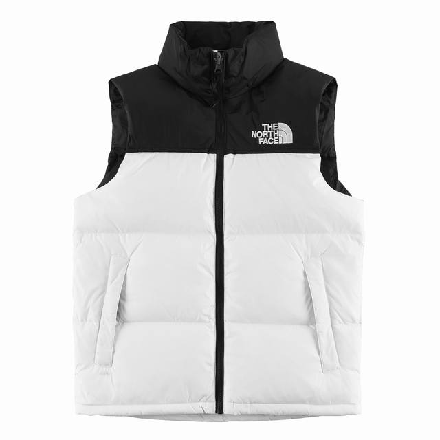 顶级版本，随意对比』 The North Face｜北面Nuptse 1996经典款羽绒马甲 刺绣采用进口田岛绣花 万针刺绣，采用进口7号针，日本女皇绣线，保证