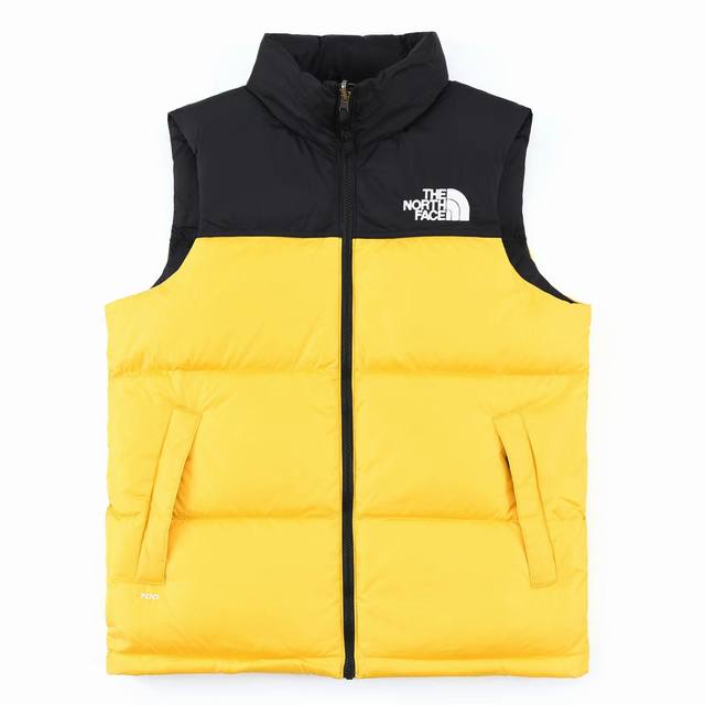 顶级版本，随意对比』 The North Face｜北面Nuptse 1996经典款羽绒马甲 刺绣采用进口田岛绣花 万针刺绣，采用进口7号针，日本女皇绣线，保证