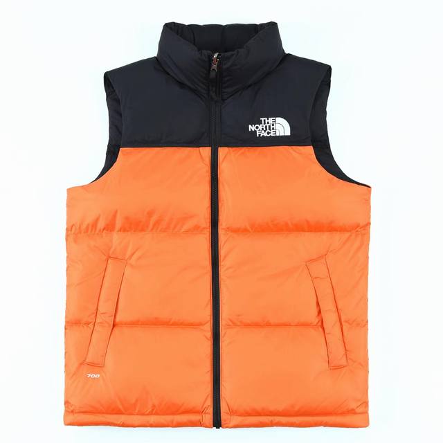 顶级版本，随意对比』 The North Face｜北面Nuptse 1996经典款羽绒马甲 刺绣采用进口田岛绣花 万针刺绣，采用进口7号针，日本女皇绣线，保证