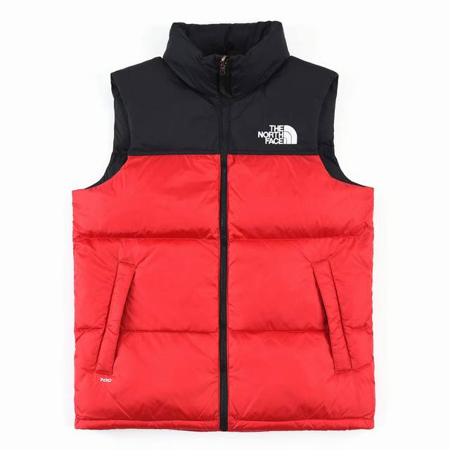 顶级版本，随意对比』 The North Face｜北面Nuptse 1996经典款羽绒马甲 刺绣采用进口田岛绣花 万针刺绣，采用进口7号针，日本女皇绣线，保证