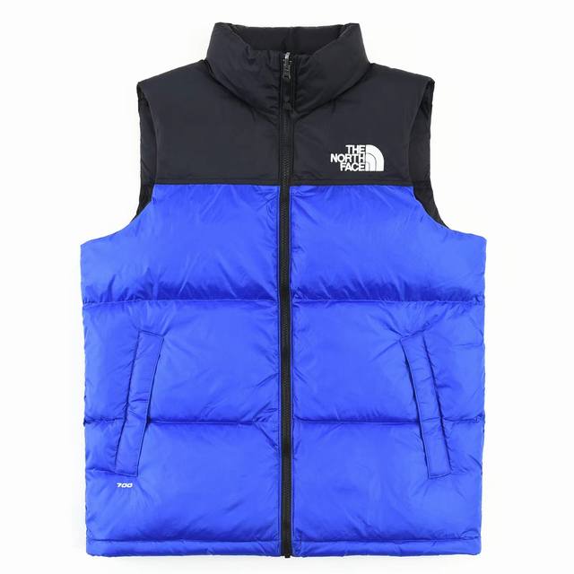 顶级版本，随意对比』 The North Face｜北面Nuptse 1996经典款羽绒马甲 刺绣采用进口田岛绣花 万针刺绣，采用进口7号针，日本女皇绣线，保证