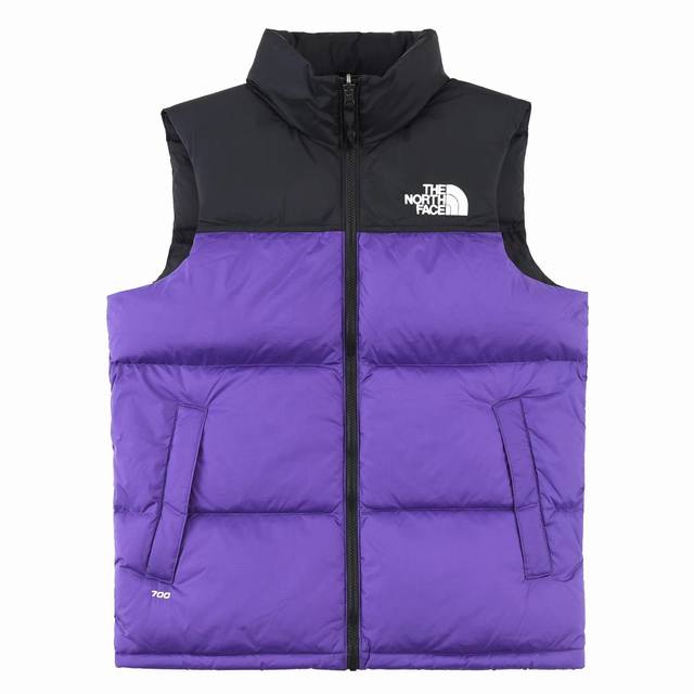 顶级版本，随意对比』 The North Face｜北面Nuptse 1996经典款羽绒马甲 刺绣采用进口田岛绣花 万针刺绣，采用进口7号针，日本女皇绣线，保证