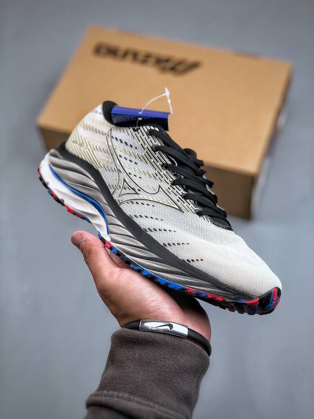 Mizuno Wave Rider 26春夏轻便透气缓震跑步鞋YLDF49 货号: J1GC226301 尺码：36-45半