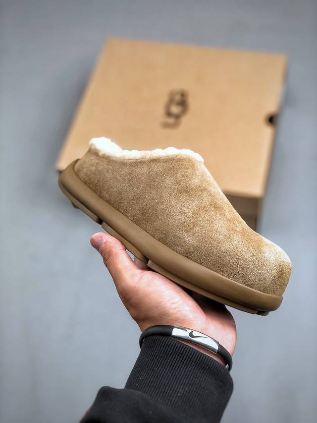 全网热卖款最齐 UGG 90个配色 市面顶级版本 UGG 小土豆 勃肯懒人拖鞋 1.5CM薄底 男女款 小红书爆款 广州外贸大厂生产 鞋头到鞋垫真羊皮毛一体 独