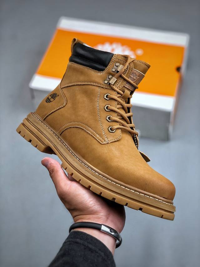 新货#Timberland添柏岚 天伯伦户外工装休闲大黄靴系列 #广东大厂品质 原盒原包装 #24ss秋冬新款时尚潮流搭配 面料采用意大利顶级磨砂细纹牛皮 搭配