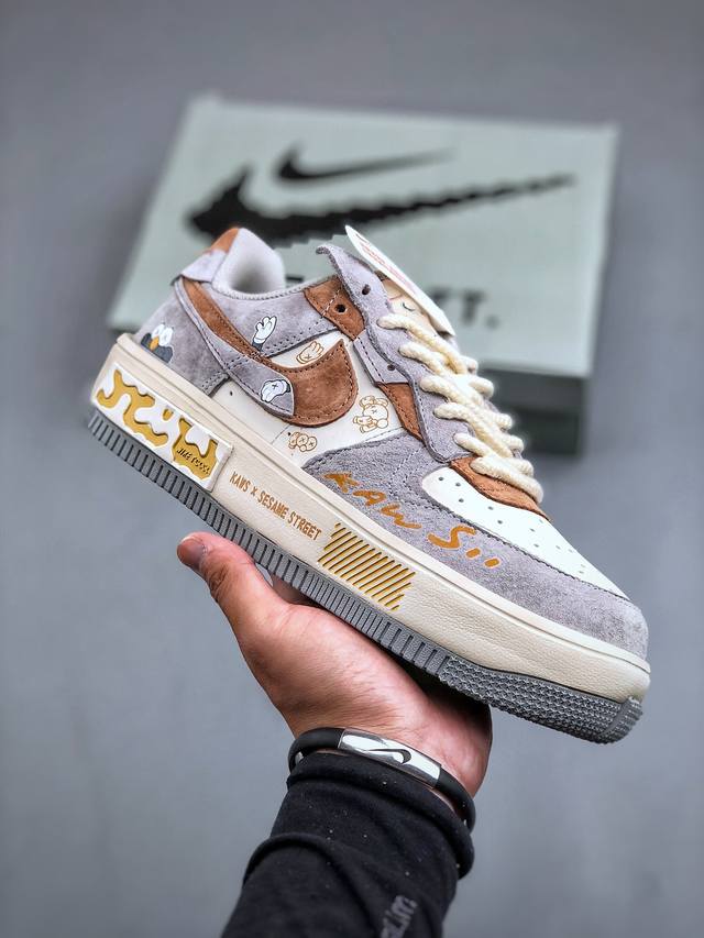 Nike Air Force 1'07 Low 联名款 空军一号 低帮休闲板鞋 CW6688 608 #原楦头原纸板 原装鞋盒 定制五金配件 内置全掌气垫 原厂