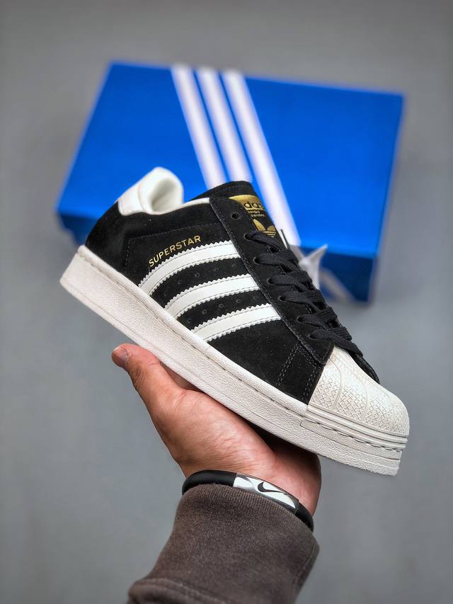 Adidas Originals SUPERSTAR W 渠道正品订单 诠释市场最高工艺水平贝壳头经典小白板鞋 JH9159 尺码：35-45 半