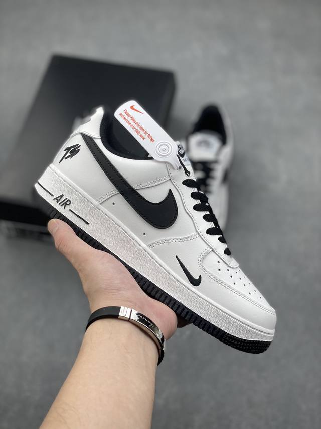 海外限量发售 公司级 TEDxPortland× Nike Air Force 1 Low联名 空军一号低帮休闲板鞋 定制皮料 原楦头原纸板 拉帮完美 内置全掌