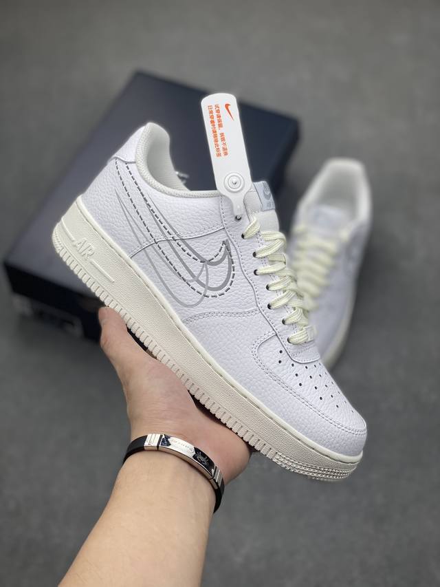 工厂套现 福利特价 原本地 版本 海外限量发售 公司级 Nike Air Force 1 Low '07 低帮空军一号休闲板鞋 定制皮料 原楦原纸板 纯正空军版