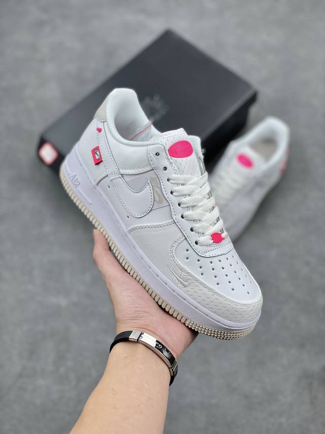 工厂套现 原本地 版本 Nike Air Force 1 Low 小香风 米白红绿 空军一号低帮运动休闲板鞋官方同步 原装级别 原楦头原纸板 打造纯正空军版型#