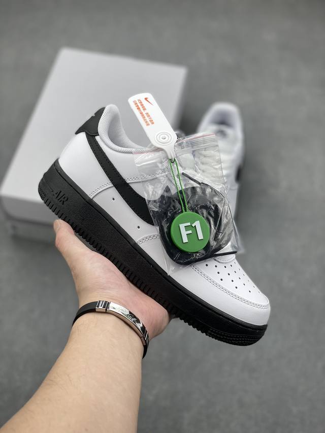 新版F1版本 放店 终身质保头层+气垫，付赠鞋带 Nike Air Force 1 Low 原楦头原纸板 打造纯正空军版型 专注外贸渠道 全掌内置蜂窝气垫 原盒